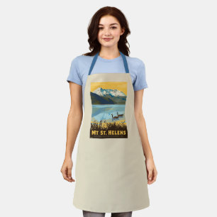 Mt St. Helens   Washington Apron