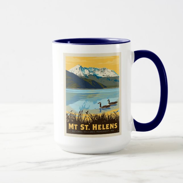 Mt St. Helens | Washington Mug (Right)