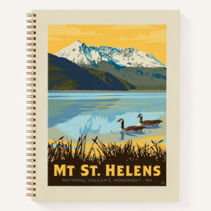 Mt St. Helens   Washington Notebook