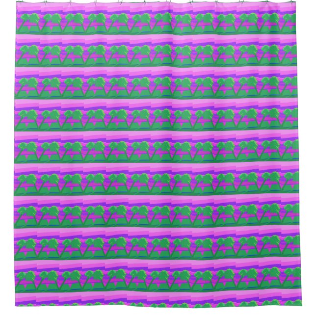 Mt. Sunset Pink Green Purple (Front)