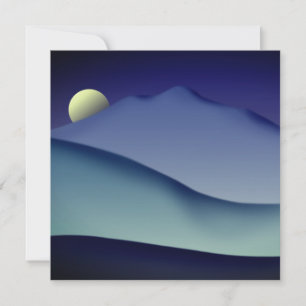 Mt Tamalpais et Moon Invitation