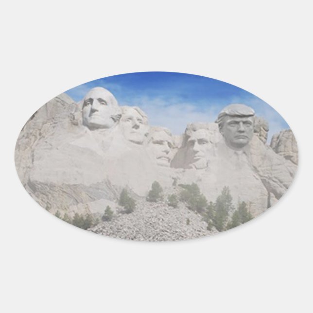 Mt. Trumpmore stickers (Front)