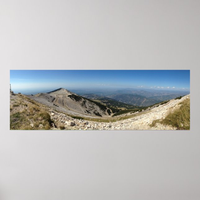 Mt. Ventoux - Panorama Poster (Front)
