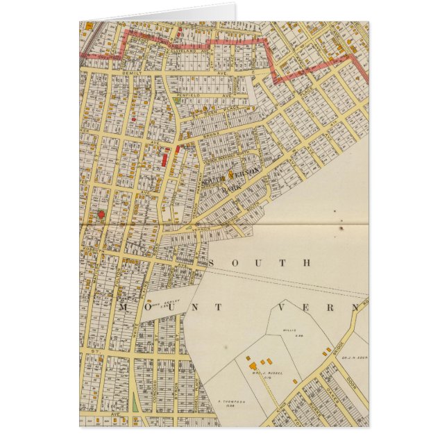 Mt Vernon Atlas Map (Front)