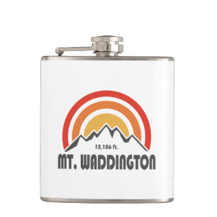 Mt. Waddington British Columbia Hip Flask