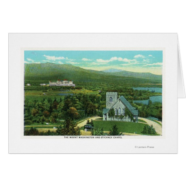 Mt Washington Hotel, Stickney Chapel View (Front Horizontal)