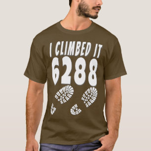Mt Washington I Climbed It 6288 Mount NH48 New Ham T-Shirt