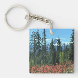 Mt. Washington in Autumn, Oregon Keychain