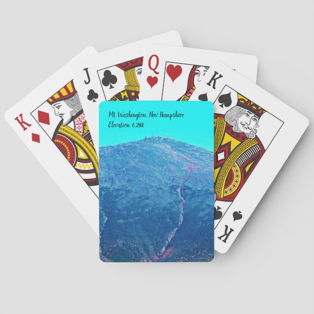 Mt. Washington Playing Cards (Back)