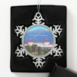 Mt. Washington Resort Pewter Ornament