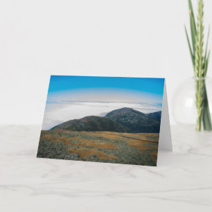 Mt. Washington Summit Horizon Greeting Card