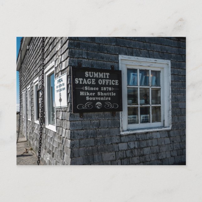 Mt. Washington Summit House Postcard (Front)