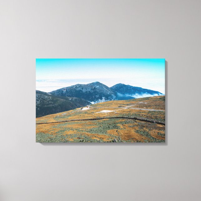 Mt. Washington View from the Top Canvas Print (Front)