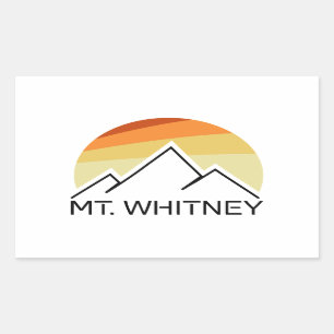 Mt. Whitney Retro Sticker