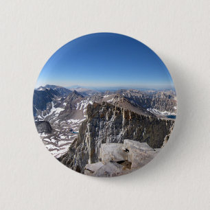Mt Whitney Summit - John Muir Trail - Sierra 2 Inch Round Button