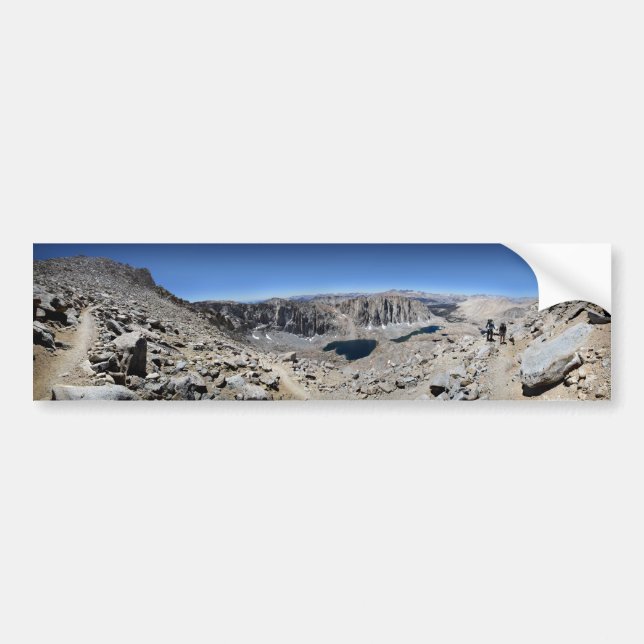 Mt Whitney Trail - John Muir Trail Bumper Sticker (Front)