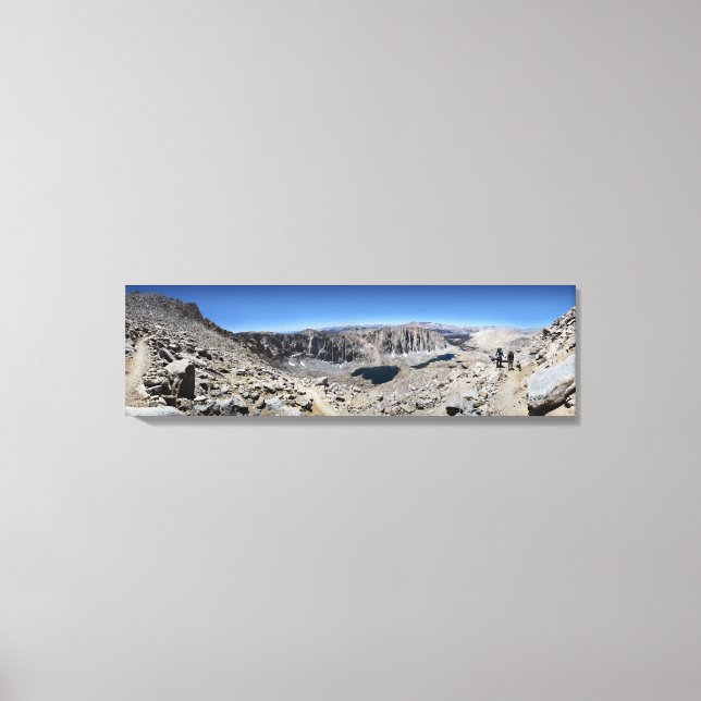 Mt Whitney Trail - John Muir Trail Canvas Print (Front)