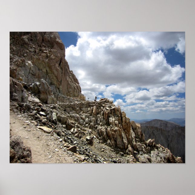 Mt Whitney Trail Junction - John Muir Trail Poster (Front)