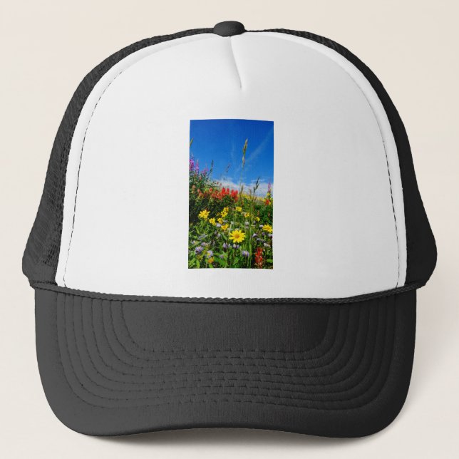 Mt. Wildflowers Trucker Hat (Front)