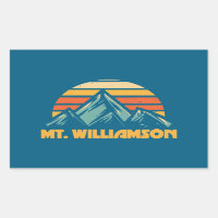 Mt. Williamson California Retro Turquoise