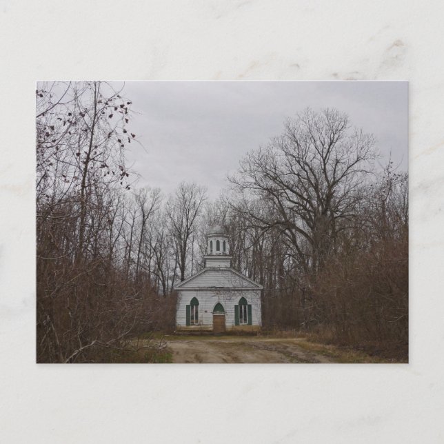 Mt. Zion Baptist Church in Rodney MS postcard (Front)