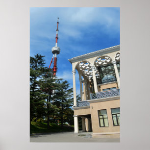 Mtatsminda park, Tbilisi. Georgia Poster