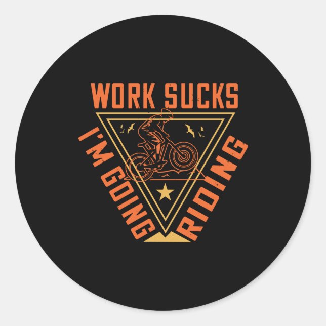 MTB - CLASSIC ROUND STICKER (Front)