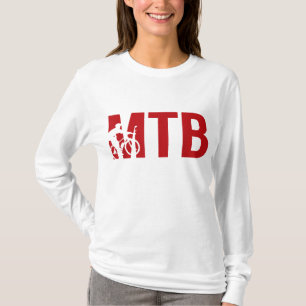 MTB for Cycling Downhill and Mountain Bike Fans T-Shirt