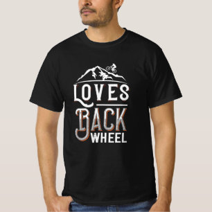 MTB - Loves Back Wheel T-Shirt