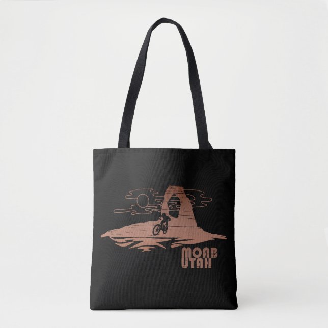 Mtb Moab - Utah Mountain biking Tote Bag (Front)