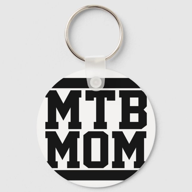 MTB Mom Keychain (Front)