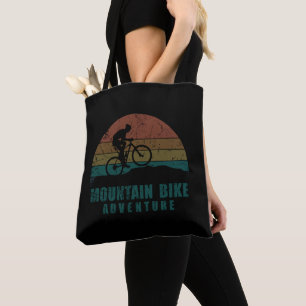 Mtb mountainbike adventure tote bag