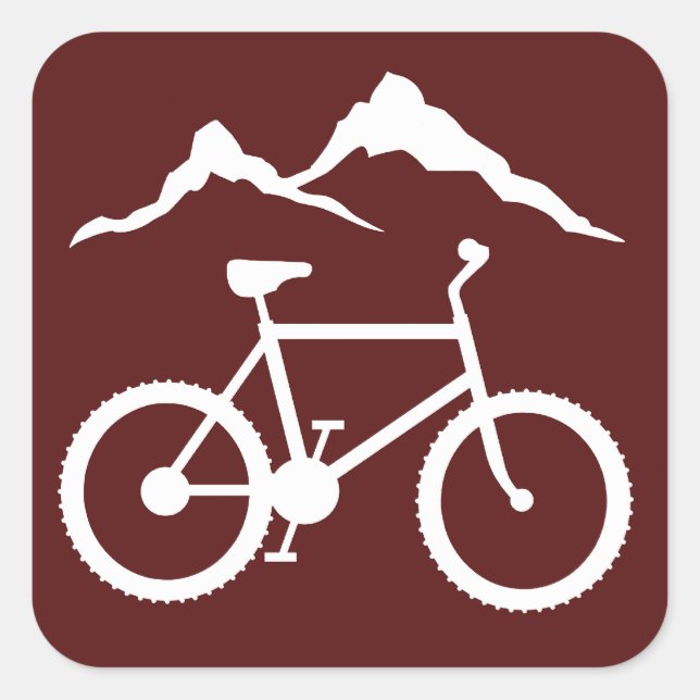 MTB Trail Marker Stickers (Front)