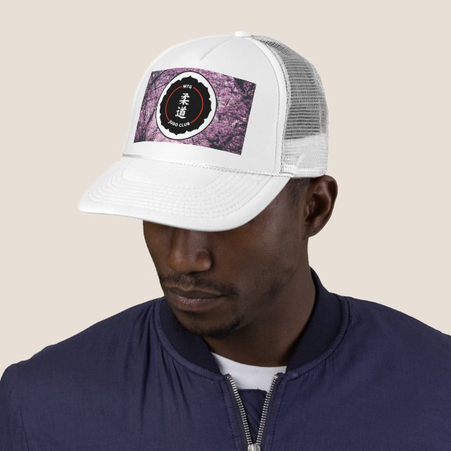 MTG Judo Cherry Blossom Club Cap (white) (In Situ)