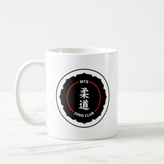 MTG Judo Club Plan Logo Mug (Left)