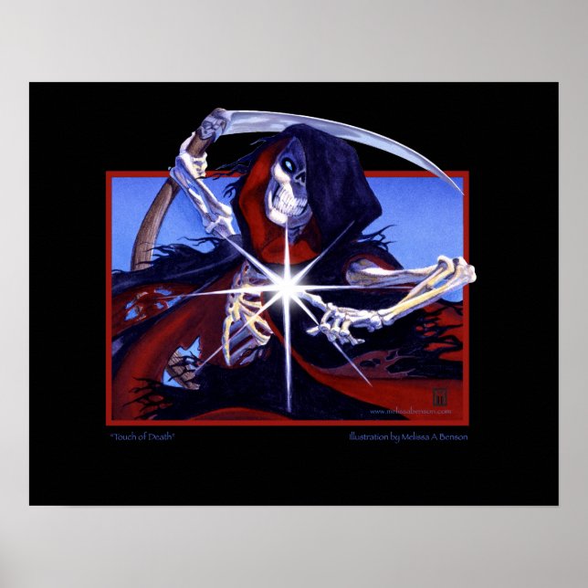 MtG Touch of Death print (Front)