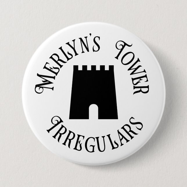 MTI Loto, 3in 3 Inch Round Button (Front)