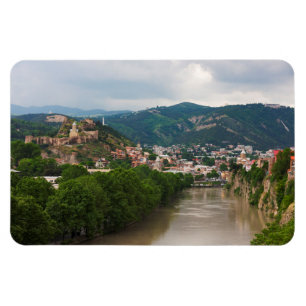 Mt'k'vari River Flowing, Tbilisi Magnet