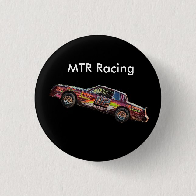 MTR Racing 1 Inch Round Button (Front)