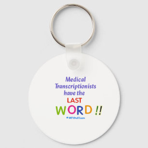 MTs Have the Last Word Keychain