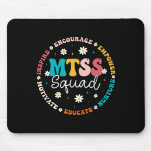 Mtss Squad - Teacher Life School Counselor Counsel Mouse Pad