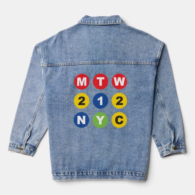 MTW logo  Denim Jacket (Back)
