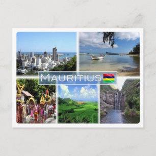 MU Mauritius - Postcard