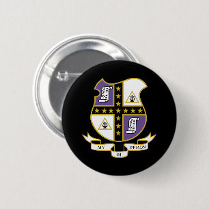 Mu Phi Epsilon Coat of Arms 2 Inch Round Button
