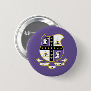 Mu Phi Epsilon Coat of Arms 2 Inch Round Button