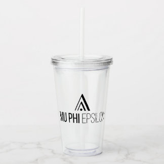Mu Phi Epsilon Logo Acrylic Tumbler