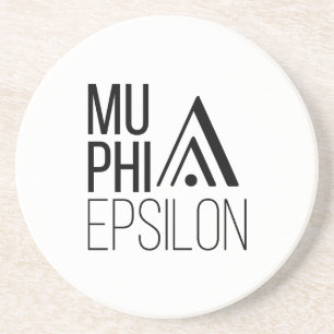 Mu Phi Epsilon Logo Coaster