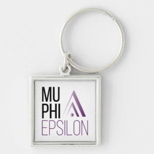 Mu Phi Epsilon Logo Keychain
