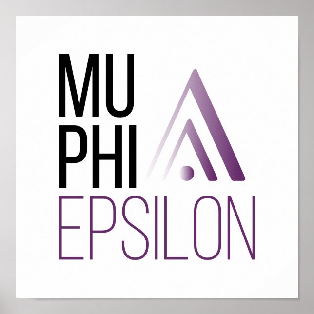 Mu Phi Epsilon Logo Poster (Front)
