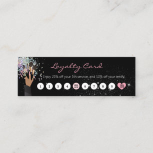 MUA Makeup artist service Customer Discount  Loyalty Card